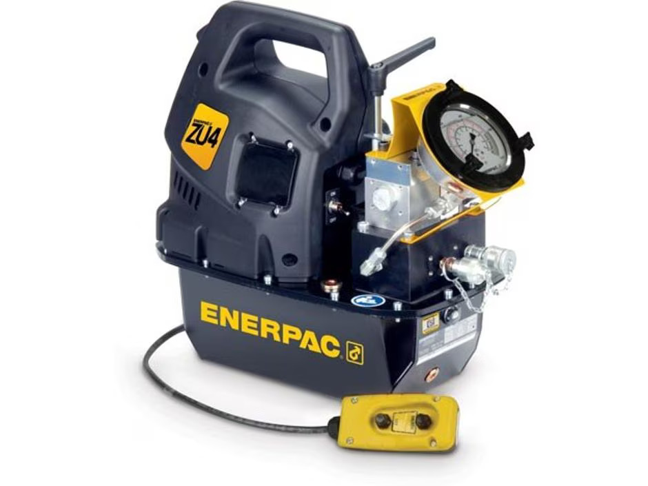 ZU4208BI-Q, Elektrikli Hidrolik Tork Anahtarı Pompası, Klasik, Analog Gösterge, 1,75 galon Kullanılabilir Yağ, 208-240V